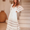 Bungalow White Maxi